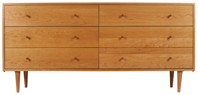 Asher V2 six drawer dresser