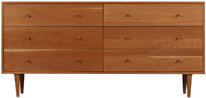 Asher six drawer dresser